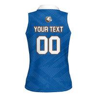 Bulldogs Guatemala Rugby Custom Women Sleeveless Polo Shirt Seguimos Creciendo - Wonder Print Shop