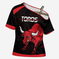 Toros Guatemala Rugby Custom Cross Shoulder Shirt Vamos Toros Vamos Toros - Wonder Print Shop