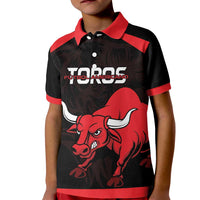 Toros Guatemala Rugby Custom Kid Polo Shirt Vamos Toros Vamos Toros - Wonder Print Shop