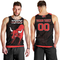 Toros Guatemala Rugby Custom Men Tank Top Vamos Toros Vamos Toros - Wonder Print Shop