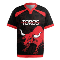 Toros Guatemala Rugby Custom Rugby Jersey Vamos Toros Vamos Toros - Wonder Print Shop