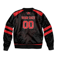 Toros Guatemala Rugby Custom Sleeve Zip Bomber Jacket Vamos Toros Vamos Toros - Wonder Print Shop