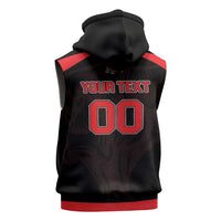 Toros Guatemala Rugby Custom Sleeveless Zip Hoodie Vamos Toros Vamos Toros - Wonder Print Shop