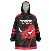 Toros Guatemala Rugby Custom Wearable Blanket Hoodie Vamos Toros Vamos Toros - Wonder Print Shop