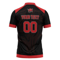 Toros Guatemala Rugby Custom Zipper Polo Shirt Vamos Toros Vamos Toros - Wonder Print Shop