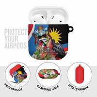 Antigua and Barbuda Magnificent Frigatebird AirPods Case Tropical Vibe - Wonder Print Shop