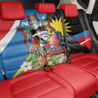 Antigua and Barbuda Magnificent Frigatebird Back Car Seat Cover Tropical Vibe - Wonder Print Shop