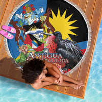 Antigua and Barbuda Magnificent Frigatebird Beach Blanket Tropical Vibe - Wonder Print Shop