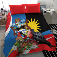 Antigua and Barbuda Magnificent Frigatebird Bedding Set Tropical Vibe - Wonder Print Shop