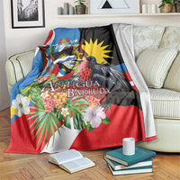 Antigua and Barbuda Magnificent Frigatebird Blanket Tropical Vibe - Wonder Print Shop