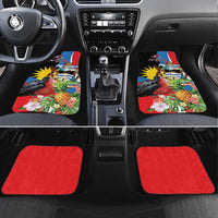 Antigua and Barbuda Magnificent Frigatebird Car Mats Tropical Vibe - Wonder Print Shop