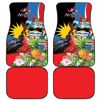 Antigua and Barbuda Magnificent Frigatebird Car Mats Tropical Vibe - Wonder Print Shop