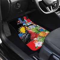 Antigua and Barbuda Magnificent Frigatebird Car Mats Tropical Vibe - Wonder Print Shop