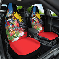 Antigua and Barbuda Magnificent Frigatebird Car Seat Cover Tropical Vibe - Wonder Print Shop