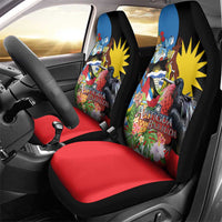 Antigua and Barbuda Magnificent Frigatebird Car Seat Cover Tropical Vibe - Wonder Print Shop