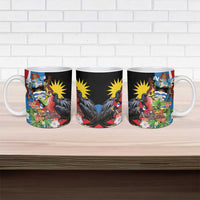 Antigua and Barbuda Magnificent Frigatebird Ceramic Mug Tropical Vibe - Wonder Print Shop