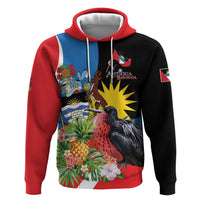 Antigua and Barbuda Magnificent Frigatebird Hoodie Tropical Vibe - Wonder Print Shop