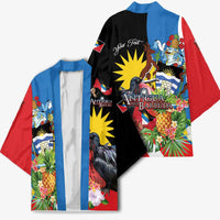 Antigua and Barbuda Magnificent Frigatebird Kimono Tropical Vibe - Wonder Print Shop