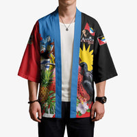 Antigua and Barbuda Magnificent Frigatebird Kimono Tropical Vibe - Wonder Print Shop