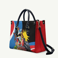 Antigua and Barbuda Magnificent Frigatebird Leather Bag Tropical Vibe - Wonder Print Shop