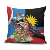 Antigua and Barbuda Magnificent Frigatebird Pillow Cover Tropical Vibe - Wonder Print Shop