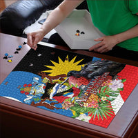 Antigua and Barbuda Magnificent Frigatebird Puzzle Tropical Vibe - Wonder Print Shop