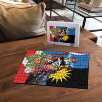 Antigua and Barbuda Magnificent Frigatebird Puzzle Tropical Vibe - Wonder Print Shop