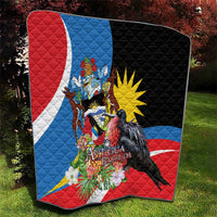 Antigua and Barbuda Magnificent Frigatebird Quilt Tropical Vibe - Wonder Print Shop