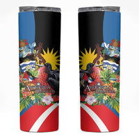 Antigua and Barbuda Magnificent Frigatebird Skinny Tumbler Tropical Vibe - Wonder Print Shop