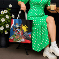 Antigua and Barbuda Magnificent Frigatebird Tote Bag Tropical Vibe - Wonder Print Shop