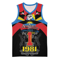 Antigua and Barbuda Independence Day Basketball Jersey Baabyuuda 1 November 1981 - Wonder Print Shop