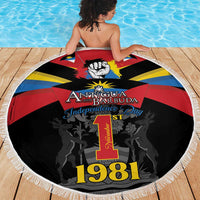 Antigua and Barbuda Independence Day Beach Blanket Baabyuuda 1 November 1981 - Wonder Print Shop
