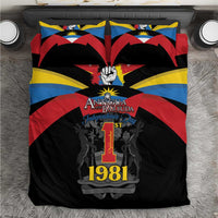 Antigua and Barbuda Independence Day Bedding Set Baabyuuda 1 November 1981 - Wonder Print Shop