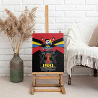 Antigua and Barbuda Independence Day Canvas Wall Art Baabyuuda 1 November 1981 - Wonder Print Shop