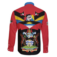 Antigua and Barbuda Independence Day Family Matching Short Sleeve Bodycon Dress and Hawaiian Shirt Baabyuuda 1 November 1981 - Wonder Print Shop