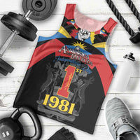 Antigua and Barbuda Independence Day Men Tank Top Baabyuuda 1 November 1981 - Wonder Print Shop