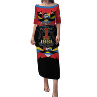 Antigua and Barbuda Independence Day Puletasi Baabyuuda 1 November 1981 - Wonder Print Shop