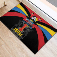 Antigua and Barbuda Independence Day Rubber Doormat Baabyuuda 1 November 1981 - Wonder Print Shop