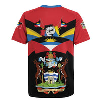 Antigua and Barbuda Independence Day Rugby Jersey Baabyuuda 1 November 1981 - Wonder Print Shop