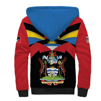 Antigua and Barbuda Independence Day Sherpa Hoodie Baabyuuda 1 November 1981 - Wonder Print Shop