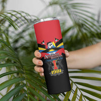 Antigua and Barbuda Independence Day Skinny Tumbler Baabyuuda 1 November 1981 - Wonder Print Shop