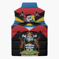 Antigua and Barbuda Independence Day Sleeveless Puffer Jacket Baabyuuda 1 November 1981 - Wonder Print Shop