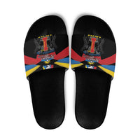 Antigua and Barbuda Independence Day Slide Sandals Baabyuuda 1 November 1981 - Wonder Print Shop