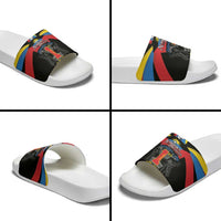 Antigua and Barbuda Independence Day Slide Sandals Baabyuuda 1 November 1981 - Wonder Print Shop