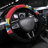 Antigua and Barbuda Independence Day Steering Wheel Cover Baabyuuda 1 November 1981 - Wonder Print Shop