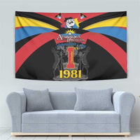 Antigua and Barbuda Independence Day Tapestry Baabyuuda 1 November 1981 - Wonder Print Shop