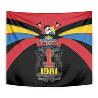 Antigua and Barbuda Independence Day Tapestry Baabyuuda 1 November 1981 - Wonder Print Shop