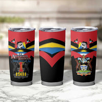 Antigua and Barbuda Independence Day Tumbler Cup Baabyuuda 1 November 1981 - Wonder Print Shop