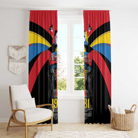 Antigua and Barbuda Independence Day Window Curtain Baabyuuda 1 November 1981 - Wonder Print Shop