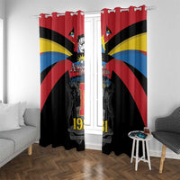 Antigua and Barbuda Independence Day Window Curtain Baabyuuda 1 November 1981 - Wonder Print Shop